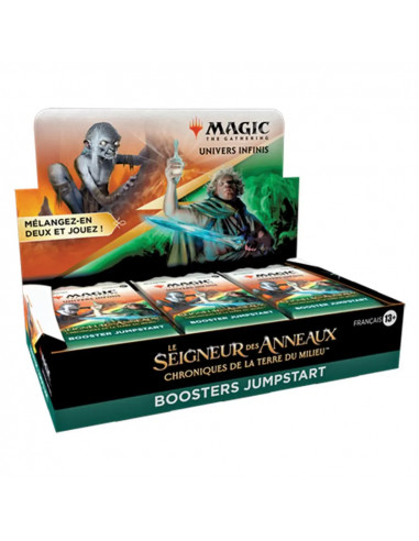 Magic The Gathering : Le Seigneur des Anneaux - Display de booster Jumpstart FR