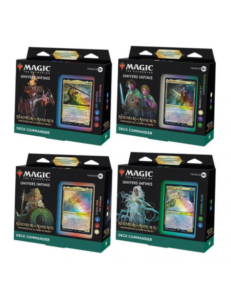 Magic The Gathering : Le Seigneur des Anneaux - Commander Deck FR (4)