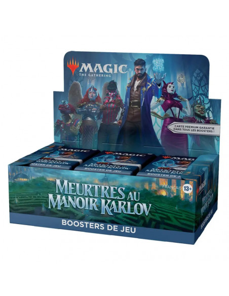 Magic The Gathering - Meurtres au Manoir Karlov - Display de Booster De jeu FR