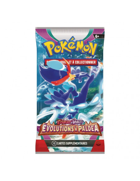 Pokémon EV02 - Evolutions à Paldea : Booster à l'unité