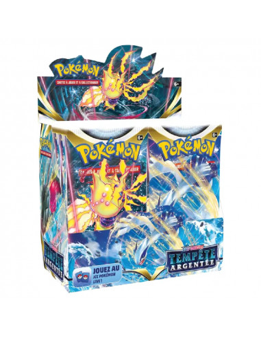 Pokémon EB12 - Tempête Argentée : Display de 36 Boosters