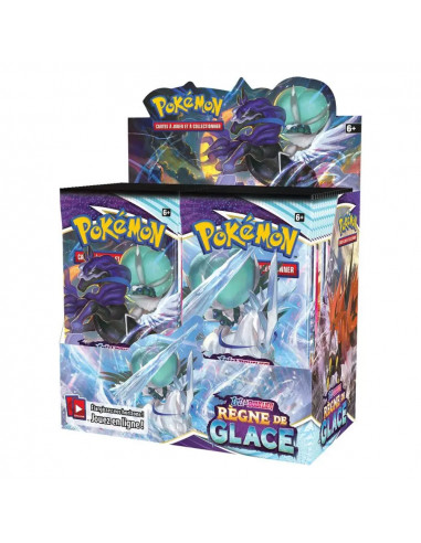 Pokémon EB06 - Règne de Glace : Display de 36 Boosters