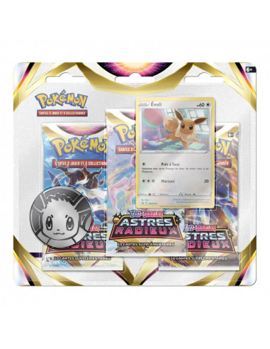 Pokémon EB10 - Astres Radieux : Pack 3 Boosters