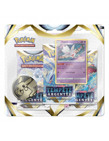 Pokémon EB12 - Tempête Argentée : Pack 3 Boosters