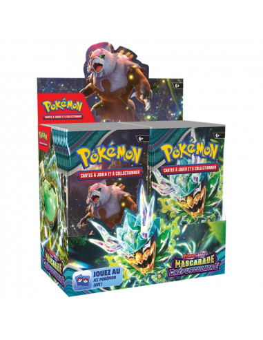 Pokémon EV06 - Mascarade Crépusculaire : Display de 36 Boosters