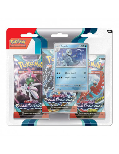 Pokémon EV04 - Faille Paradoxe : Pack 3 boosters