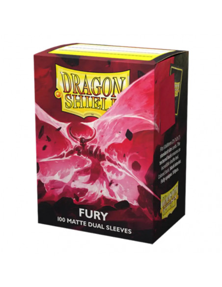 100 Dragon Shield Dual Matte : Fury