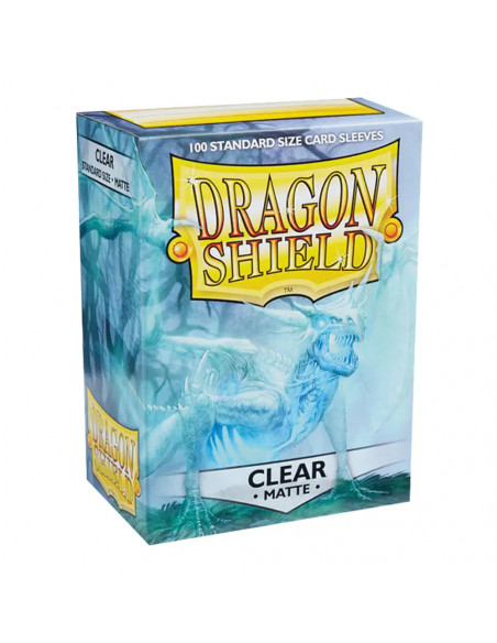 100 Dragon Shield Matte : Clear