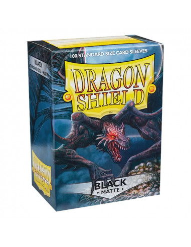 100 Dragon Shield Matte : Black