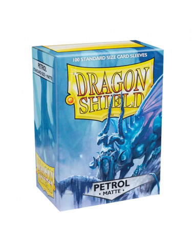 100 Dragon Shield Matte : Petrol