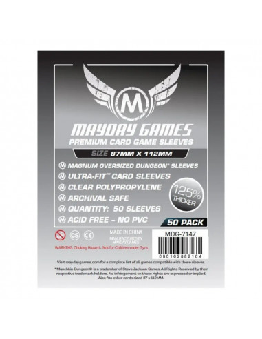 Protège Cartes Premium - 87x112mm (x50) Mayday Games