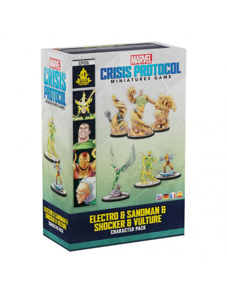 Marvel Crisis Protocol - Electro/Sandman/Shocker/Vulture