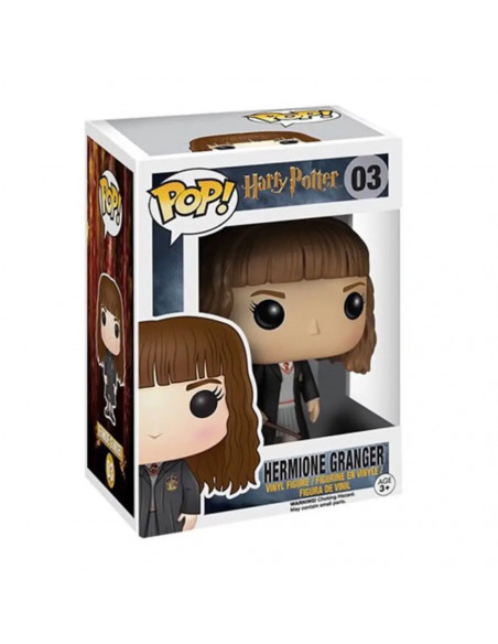 Funko Pop Harry Potter - Hermione Granger avec sa baguette