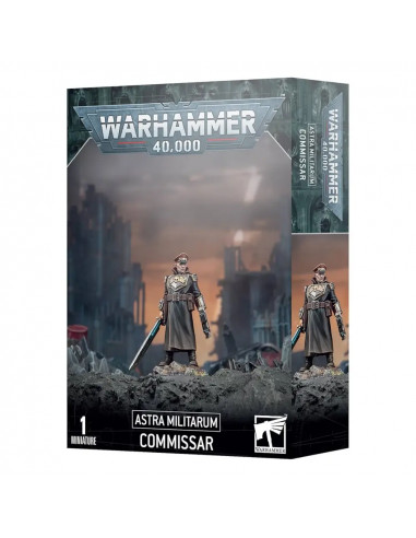 Warhammer 40000 - Astra Militarum : Commissaire