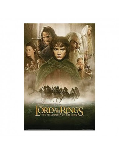 Poster Maxi Lord Of The rings (91,5x61) - La Communauté de l'Anneau