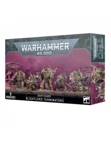 Warhammer 40000 - Death Guard : Blightlord Terminators