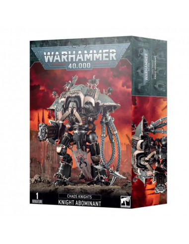 Warhammer 40000 - Chaos Knights : Chevalier Abominable