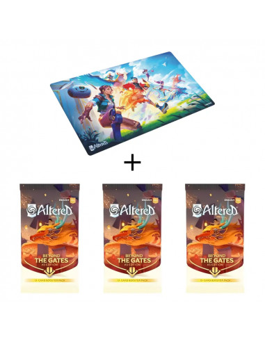 Altered - Au Delà des Portes : Pack 3 Boosters KS Edition + 1 Tapis FR (Beyond The Gates)