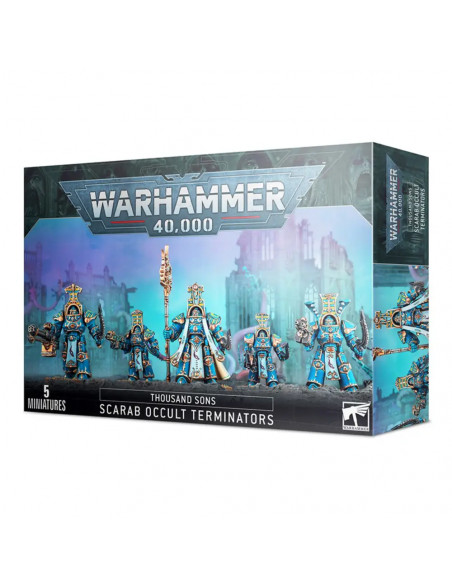 Warhammer 40000 - Thousand Sons : Scarab Occult Terminators