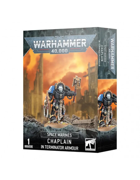 Warhammer 40000 - Space Marines : Chapelain en Armure Terminator