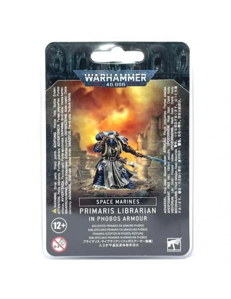 Warhammer 40000 - Space Marines : Primaris Librarian en Armure Phobos