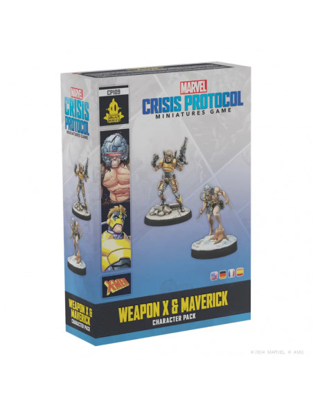 Marvel Crisis Protocol - Weapon X & Maverick