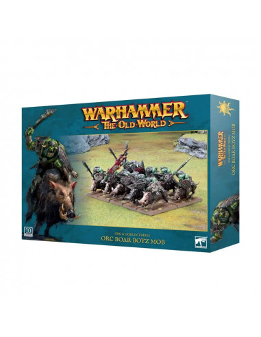 Warhammer - The Old World - Bande d'Orques sur Sanglier