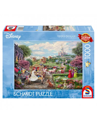 Puzzle 1000 pièces - Disney Cendrillon, et ils vécurent heureux ...