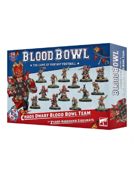 Blood Bowl : Chaos Dwarf - Zharr-Naggrund Ziggurats