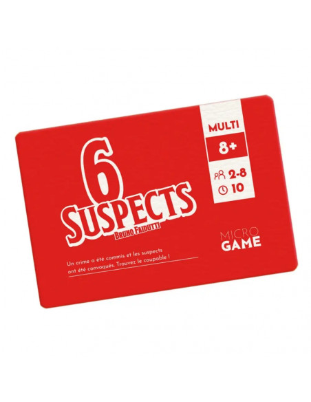 6 suspects (Microgame 34)