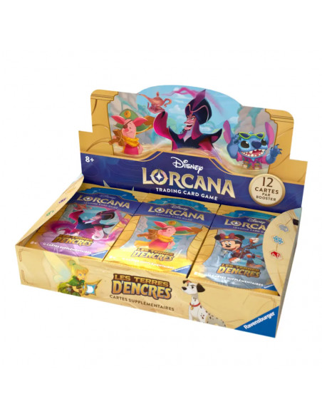 Disney Lorcana - Les Terres d'Encres (Set 3) - Boite de 24 Boosters FR