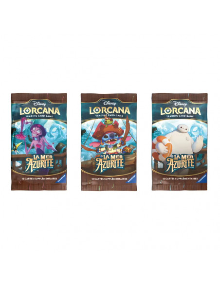 Disney Lorcana - La Mer Azurite  (Set 6) - Booster à l'unité FR