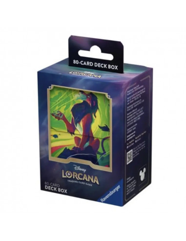 Disney Lorcana - La Mer Azurite (Set 6) - Boîte de Rangement Scar