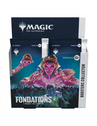 Magic The Gathering - Fondations - Display de 12 Boosters Collector FR