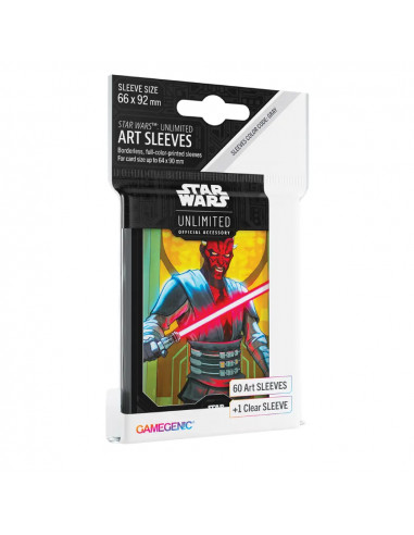 Star Wars Unlimited - Art Sleeves : Darth Maul