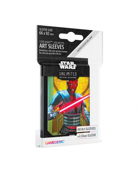 Star Wars Unlimited - Art Sleeves : Darth Maul