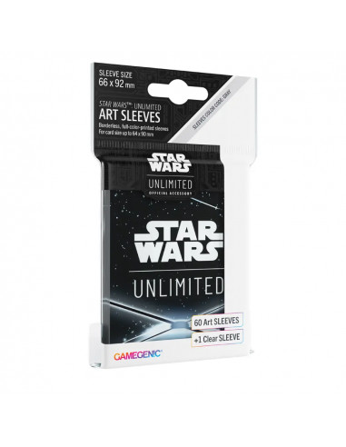 Star Wars Unlimited - Art Sleeves : Card Back Black