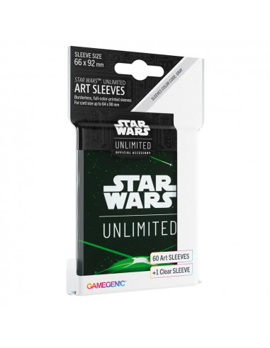 Star Wars Unlimited - Art Sleeves : Card Back Green