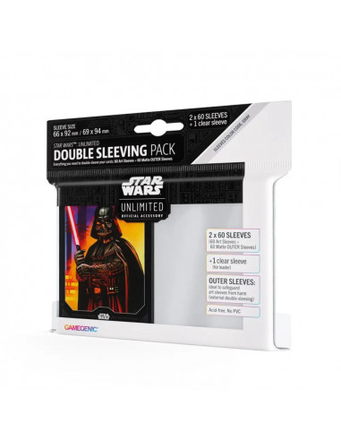 Star Wars Unlimited - Double Sleeves Pack : Darth Vader