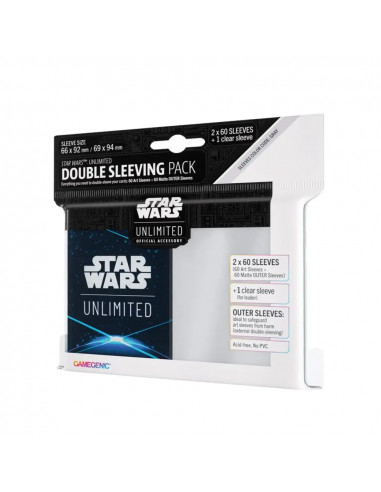 Star Wars Unlimited - Double Sleeves Pack : Space Blue