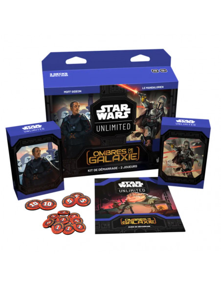 Star Wars Unlimited - Ombres de la Galaxie : Kit de Démarrage 2 Joueurs