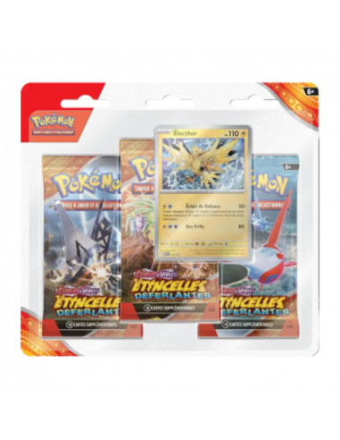 Pokémon EV08 - Étincelles Déferlantes : Pack 3 Boosters