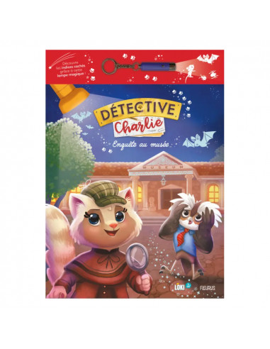 Detective Charlie - Livre : Enquête au Musée