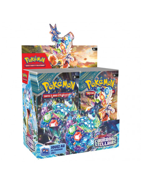 Pokémon EV07 - Couronne Stellaire : Display de 24 Boosters