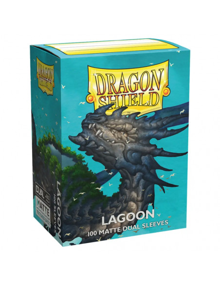 100 Dragon Shield Dual Matte : Lagoon Saras