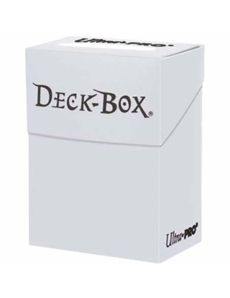 ULTRA PRO : DECK BOX 75 CARTES BLANC