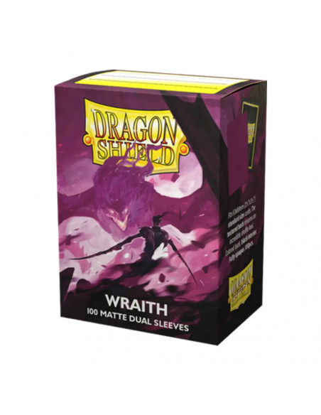 100 Dragon Shield Dual Matte : Wraith