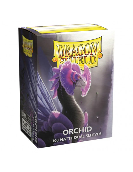 100 Dragon Shield Dual Matte : Orchid Emme