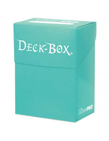 ULTRA PRO : DECK BOX 75 CARTES AQUA