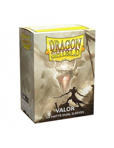 100 Dragon Shield Dual Matte : Valor